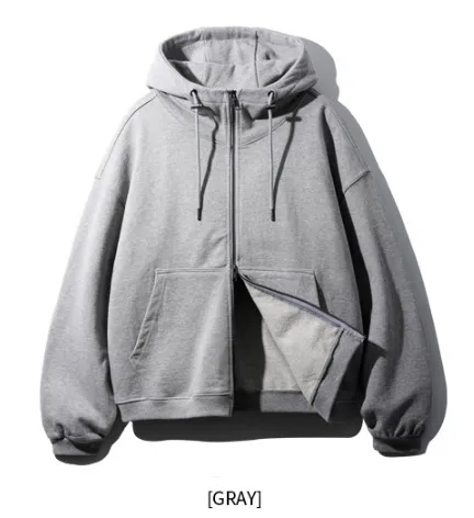 Jemut Highneck Heavy Hood Zip-Up