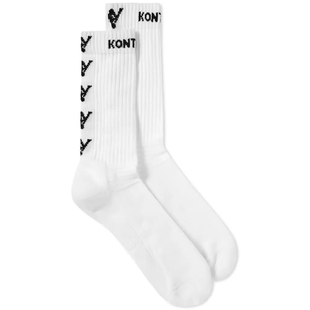 Kappa Kontroll Basic SockWhite