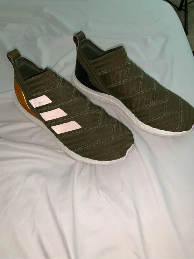 Kith Rays UltraBOOST Nemeziz olive