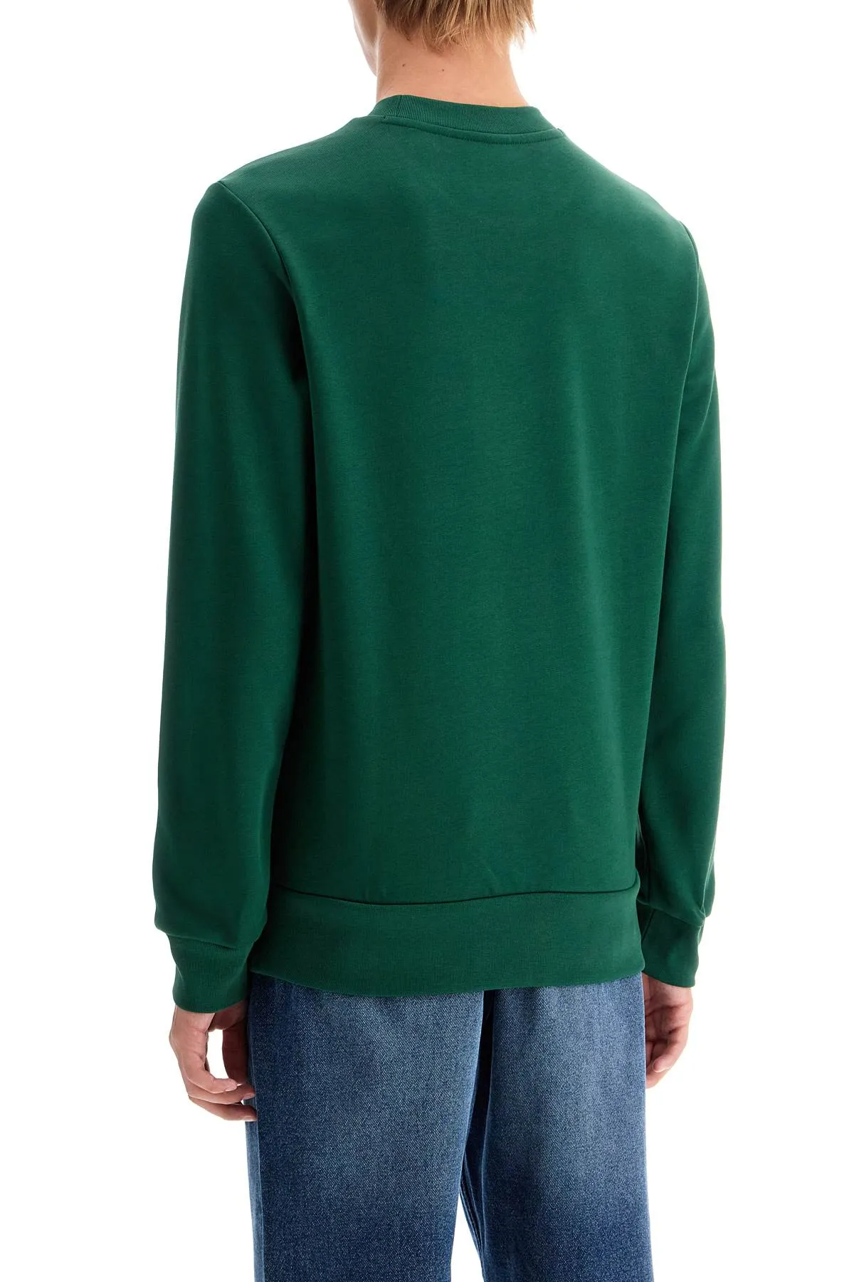 Lacoste Classic Fit Crewneck Sweatshirt   Green