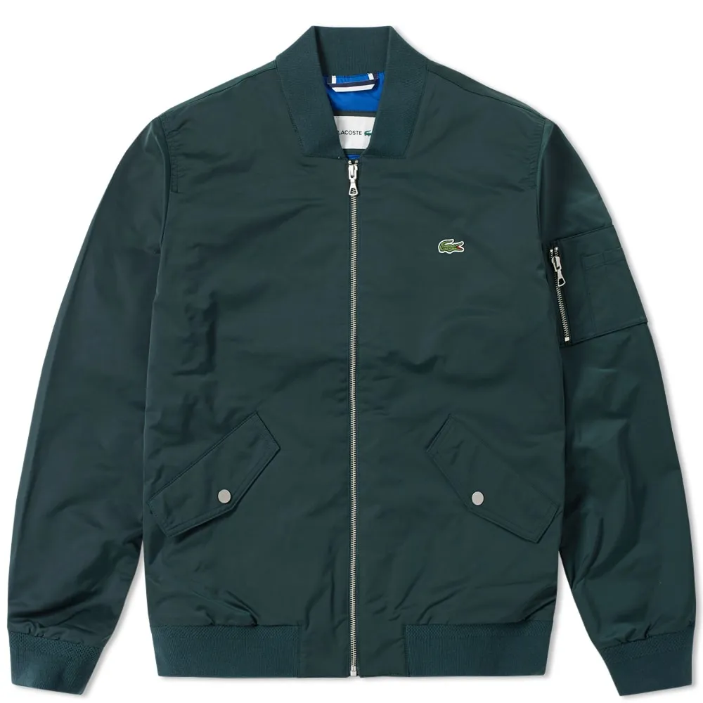 Lacoste MA-1 JacketKelp Green