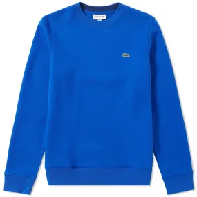 Lacoste Plain Crew SweatPostal Blue