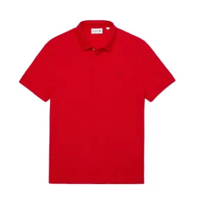 Lacoste Polo Smart Paris rouge coton stretch