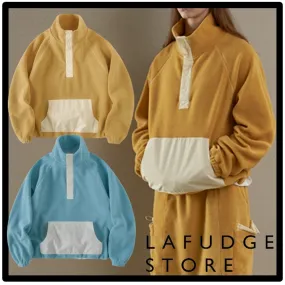 LAFUDGE STORE | Unisex Street Style Logo Hoodies & Sweatshirts - Shop Now