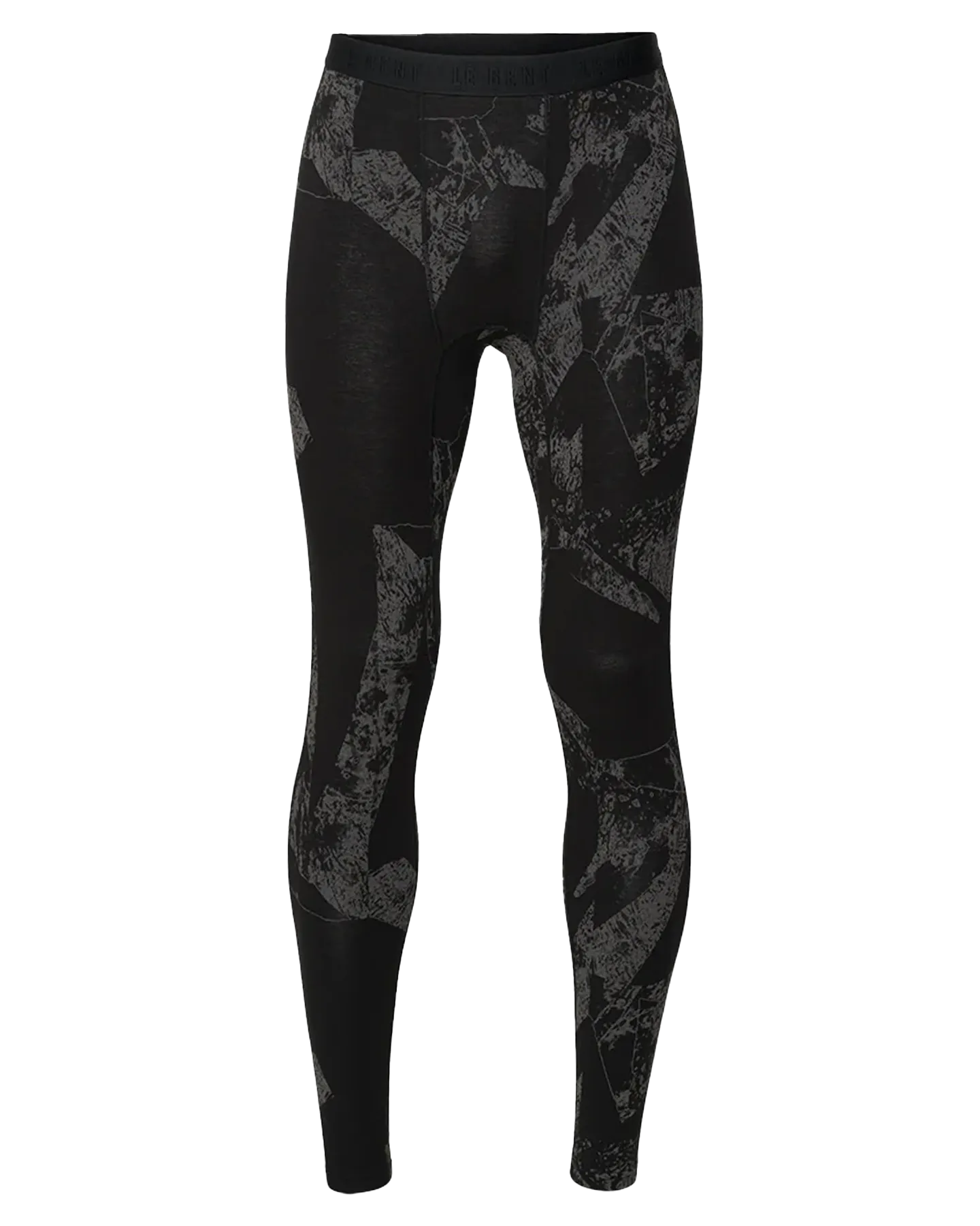 Le Bent Men's Black Fractal Lightweight Bottom