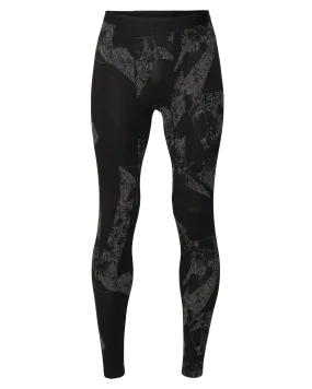 Le Bent Men's Black Fractal Lightweight Bottom