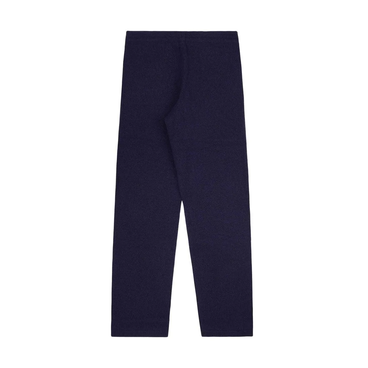 Le Bristol Paris navy white cashmere pants