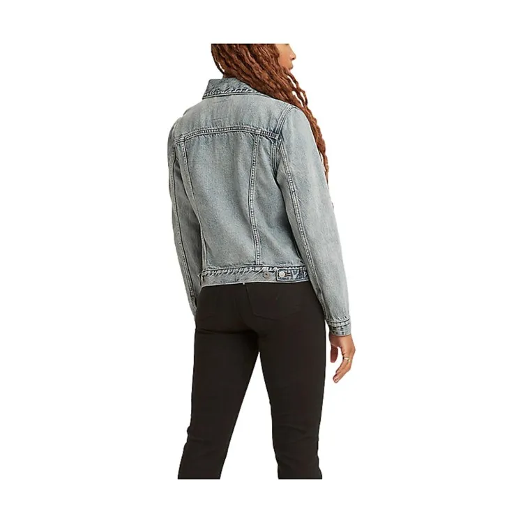 Levi's Original Trucker Jacket - Women's Denim Jean Coat Owned by Me