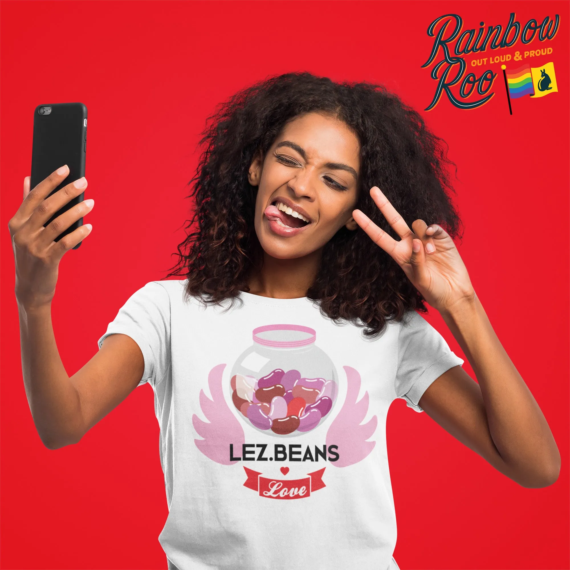 Lez Beans T-Shirt Unisex - L006