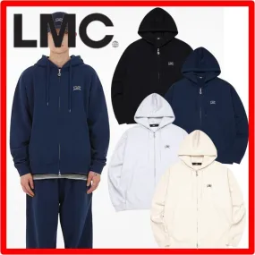 LMC Unisex Cotton Logo Hoodies - Street Style Long Sleeves