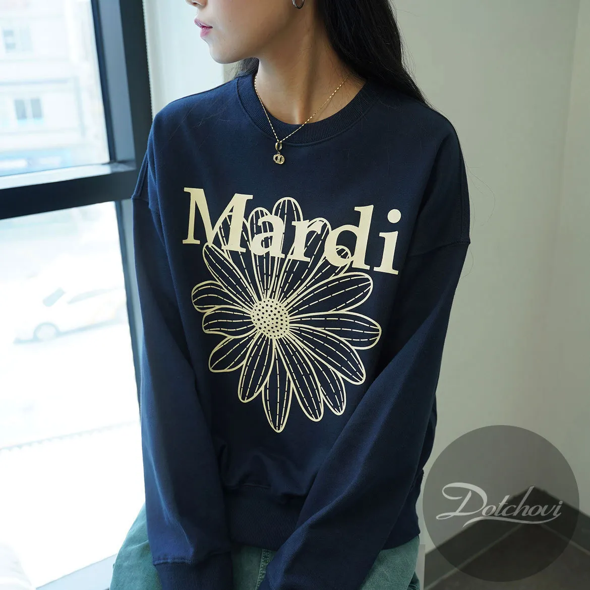 Long Sleeve Cotton Logo T-shirt - Mardi Mercredi Clothes