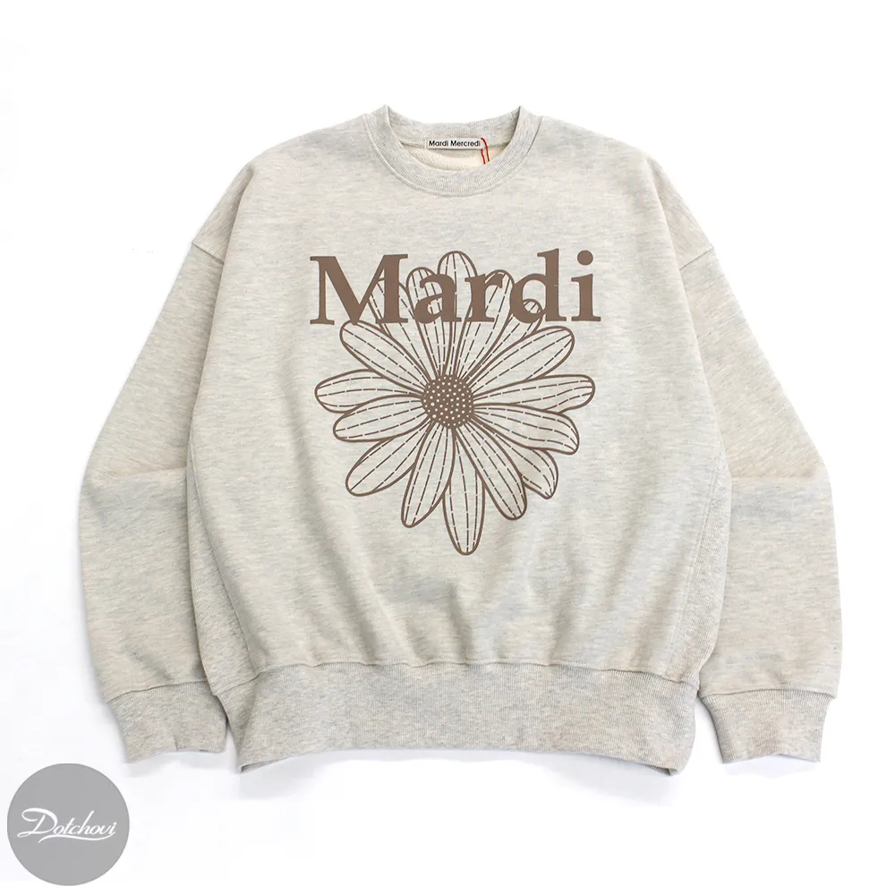 Long Sleeve Cotton Logo T-shirt - Mardi Mercredi Clothes