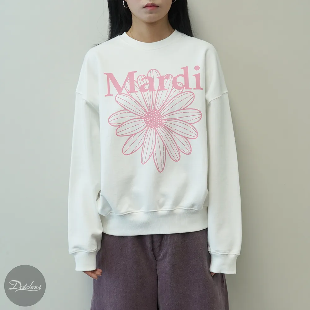 Long Sleeve Cotton Logo T-shirt - Mardi Mercredi Clothes