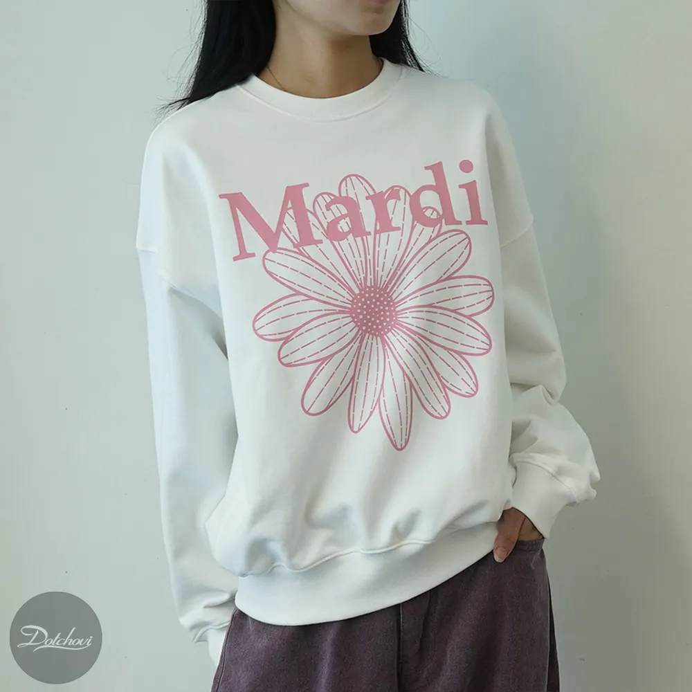 Long Sleeve Cotton Logo T-shirt - Mardi Mercredi Clothes