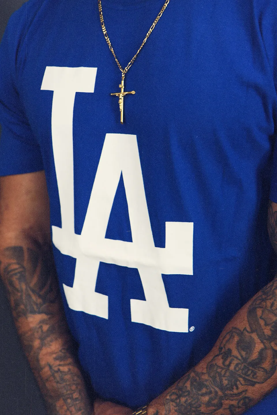 Los Angeles Dodgers City Transit 59Fifty Fitted Royal T-Shirt