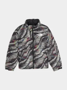 M 1996 Retro Nuptse Jacket, TNF Black Beta Flash Print - Buy Now