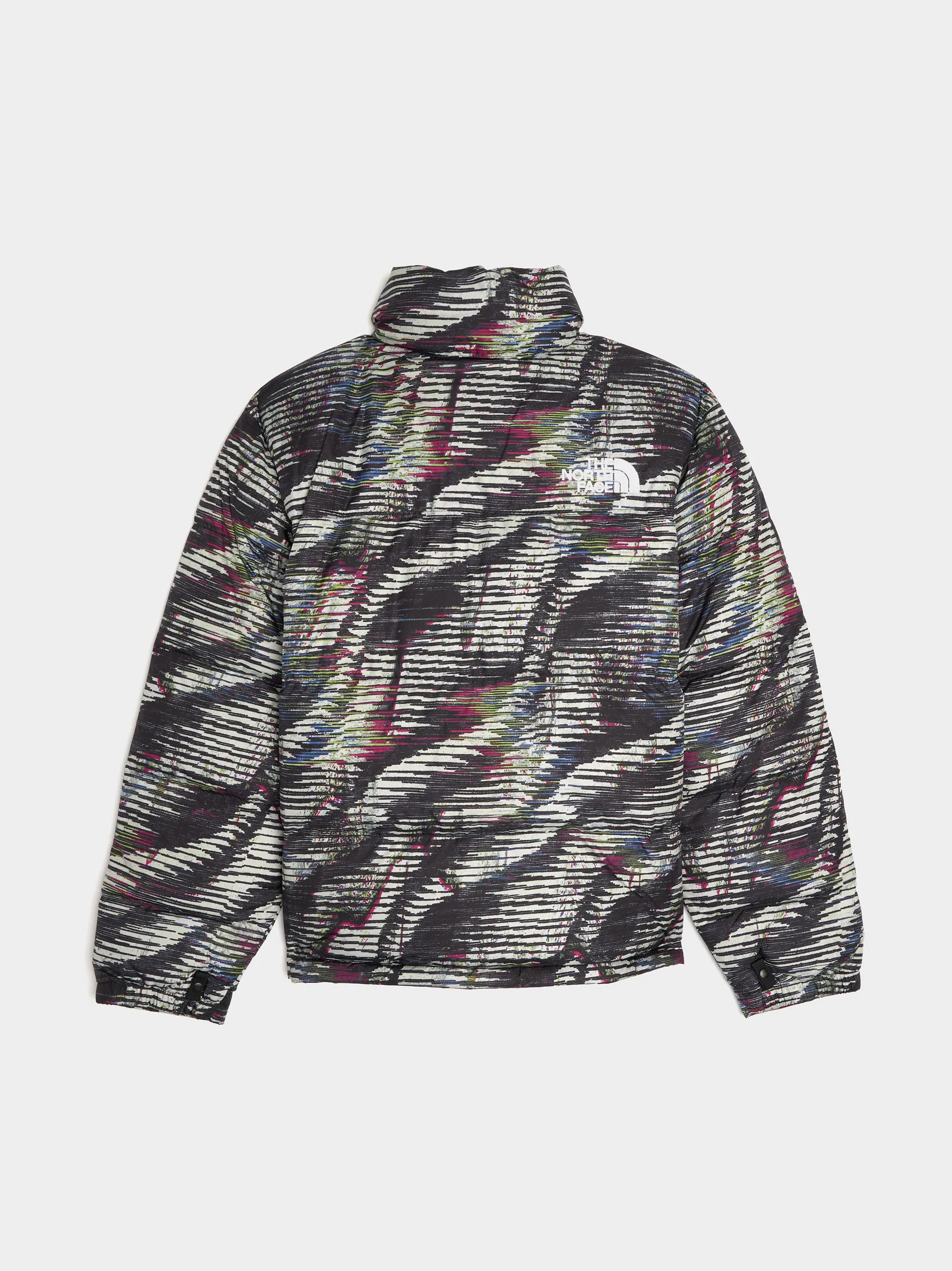 M 1996 Retro Nuptse Jacket, TNF Black Beta Flash Print - Buy Now