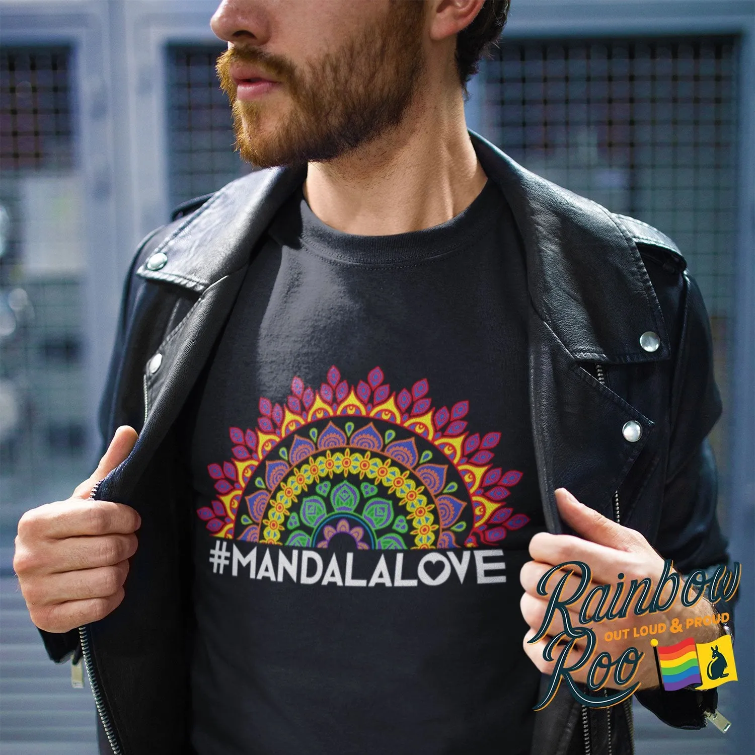 Mandala Love T-Shirt LG019 - Unisex.