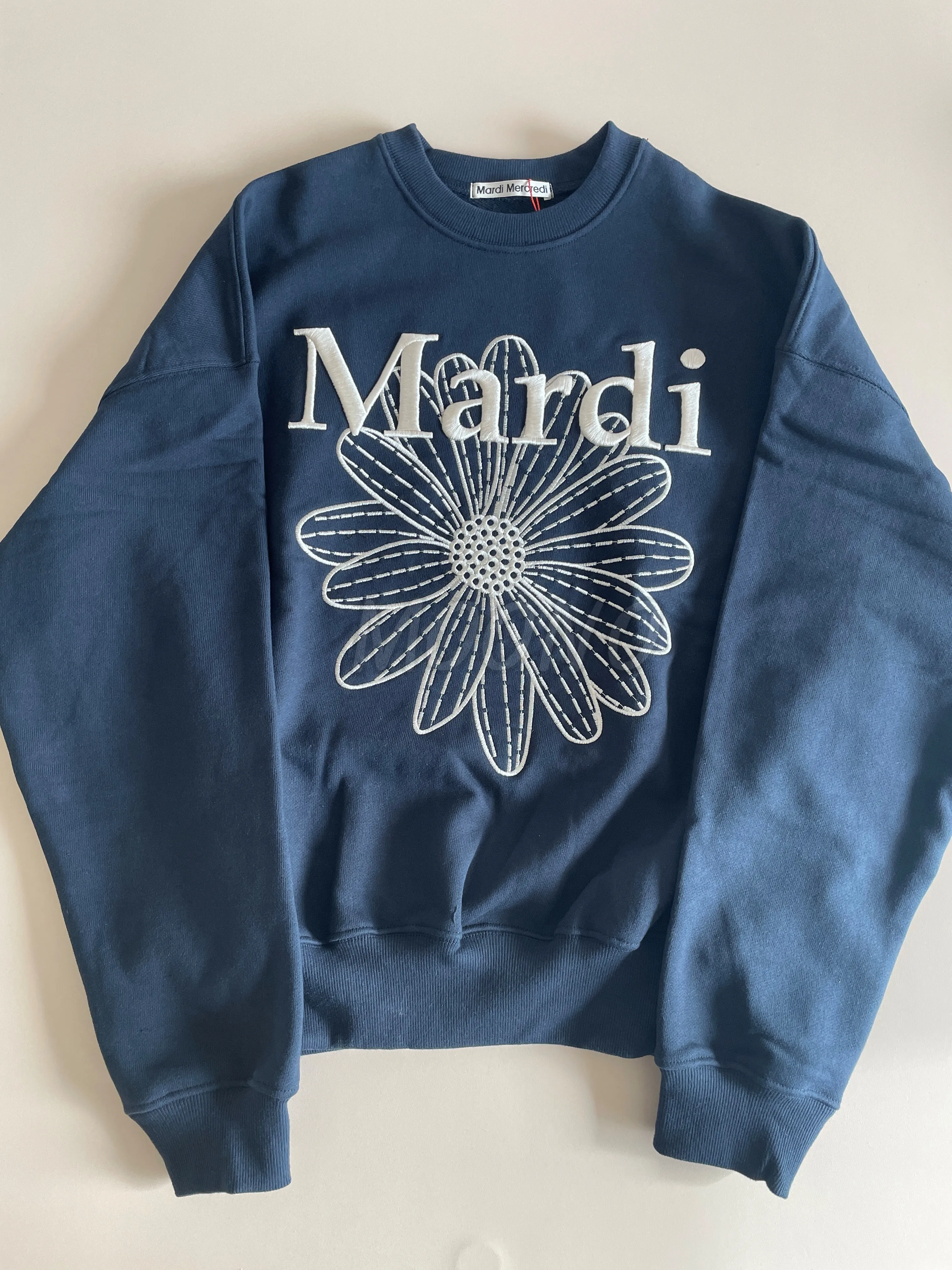 Mardi Mercredi | Long Sleeves Cotton Oversized Logo