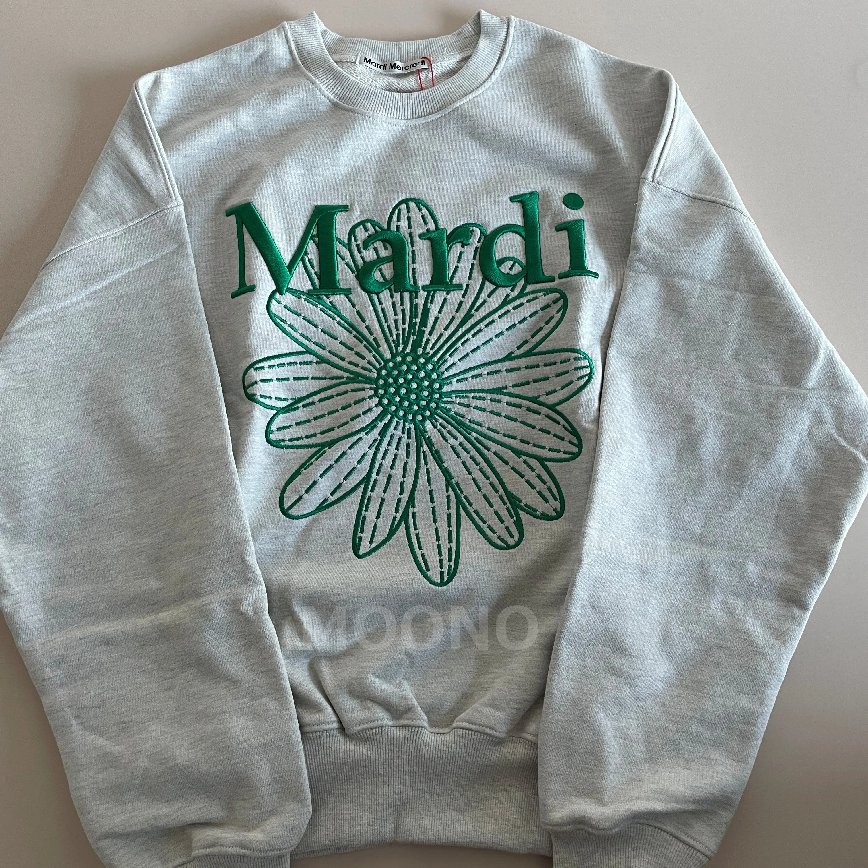 Mardi Mercredi | Long Sleeves Cotton Oversized Logo