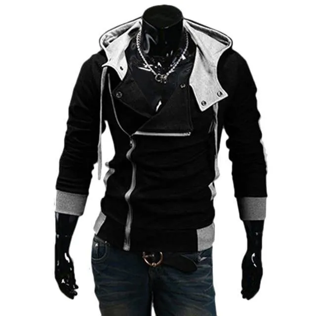 Men's Fashion Cardigan Hoodie | Sportswear Tracksuit Jacket | Long Sleeve Slim Fit.