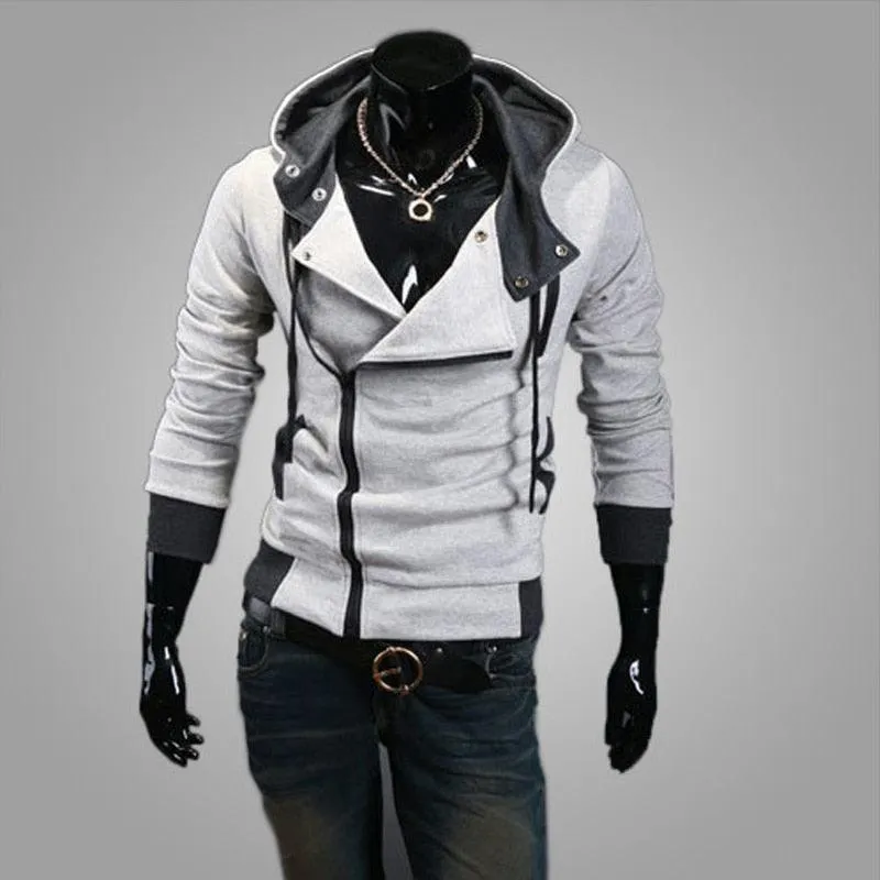 Men's Fashion Cardigan Hoodie | Sportswear Tracksuit Jacket | Long Sleeve Slim Fit.