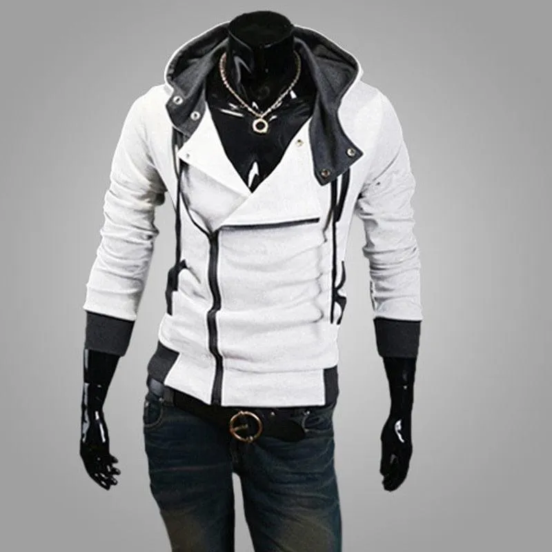 Men's Fashion Cardigan Hoodie | Sportswear Tracksuit Jacket | Long Sleeve Slim Fit.