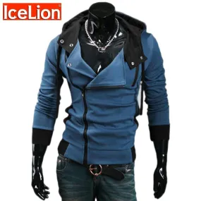 Men's Fashion Cardigan Hoodie | Sportswear Tracksuit Jacket | Long Sleeve Slim Fit.