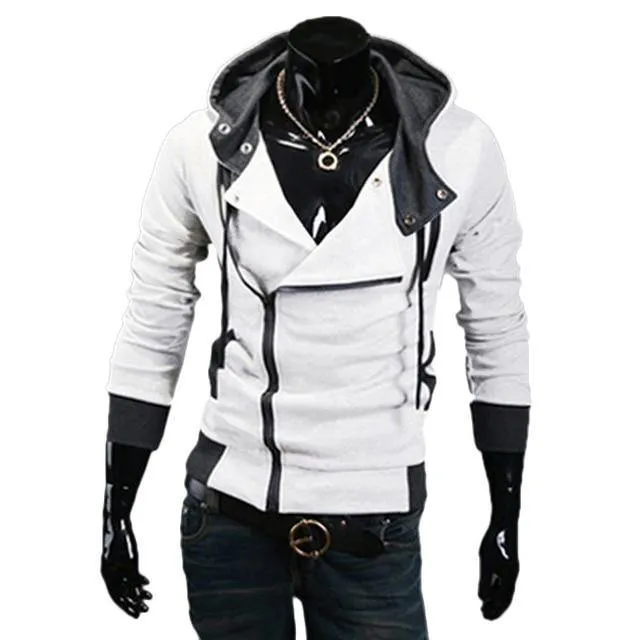 Men's Fashion Cardigan Hoodie | Sportswear Tracksuit Jacket | Long Sleeve Slim Fit.