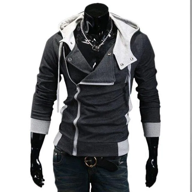 Men's Fashion Cardigan Hoodie | Sportswear Tracksuit Jacket | Long Sleeve Slim Fit.