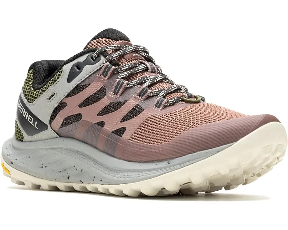 Merrell Antora 3 Women's Running Shoes - Burlwood/Avocado.