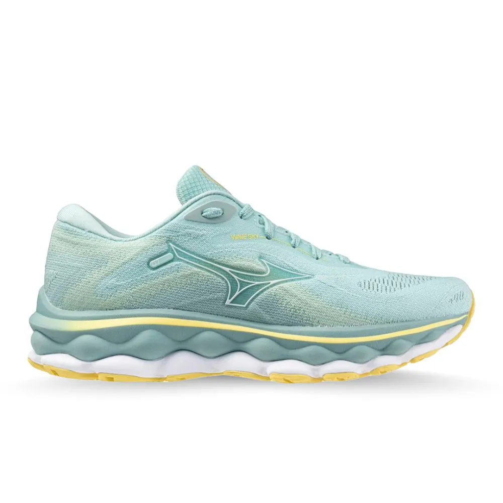 Mizuno Wave Sky 7 - Eggshell Blue/White (Women's)