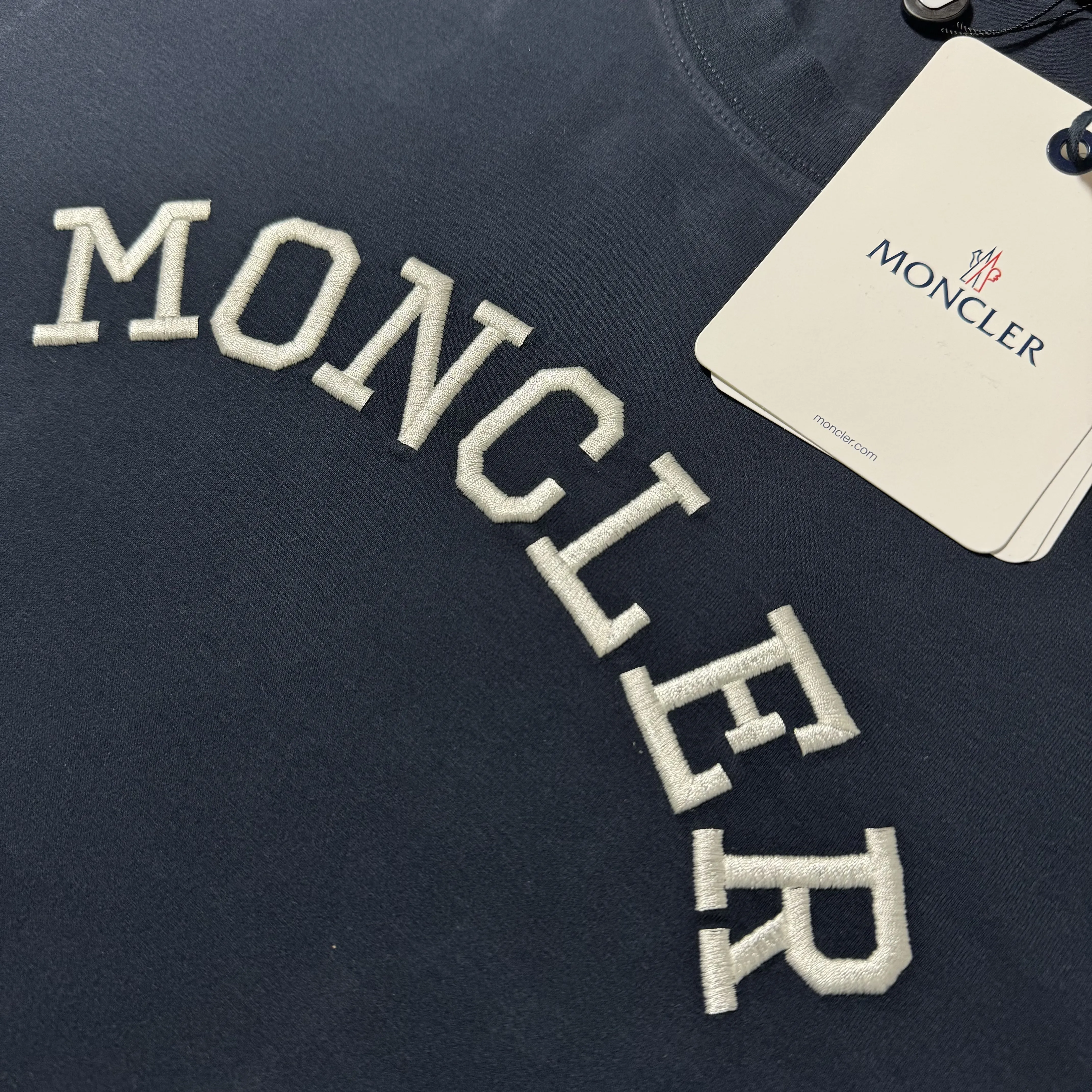 Moncler embroidered logo t-shirt