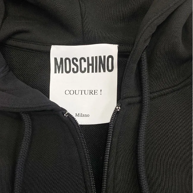 Moschino | Street Style Long Sleeve Cotton Oversized Logo Top