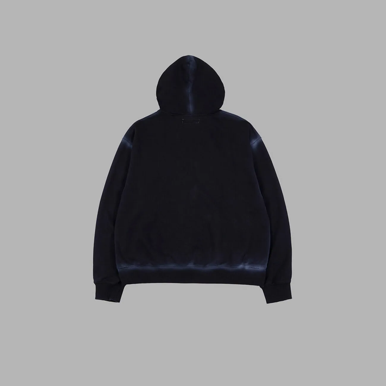 Museum Visitor Spray Printed Zip Up Hoody