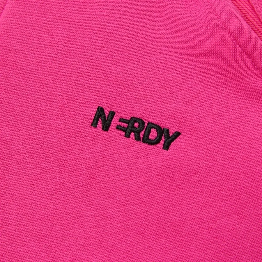 NERDY Women's open shoulder hoodie zip-up - 3 color options