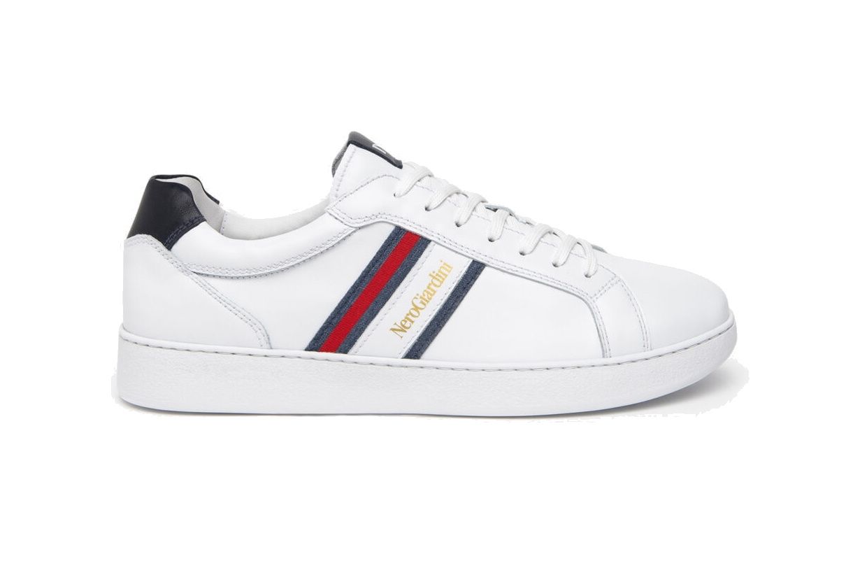 NEROGIARDINI UOMO OAKLAND white sneakers - E302850U/707