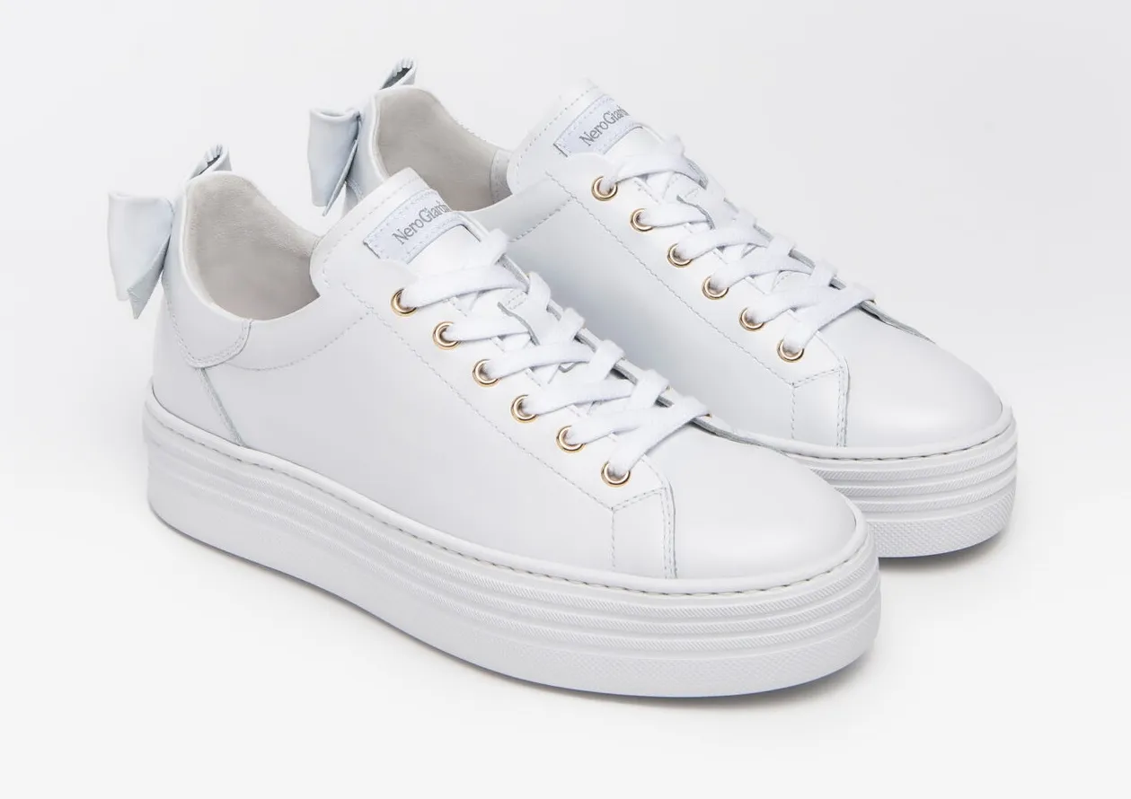 NEROGIARDINI white SKIPPER sneakers E306521D/707