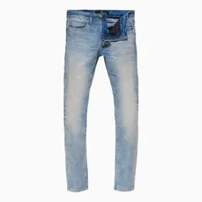 New Men's Wash Denim Slim Pant