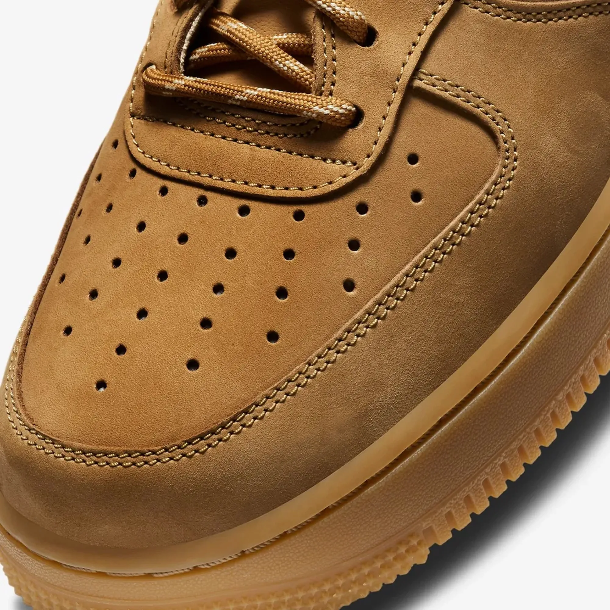 Nike Air Force 1 '07 WB Flax Wheat Gum Light Brown Black