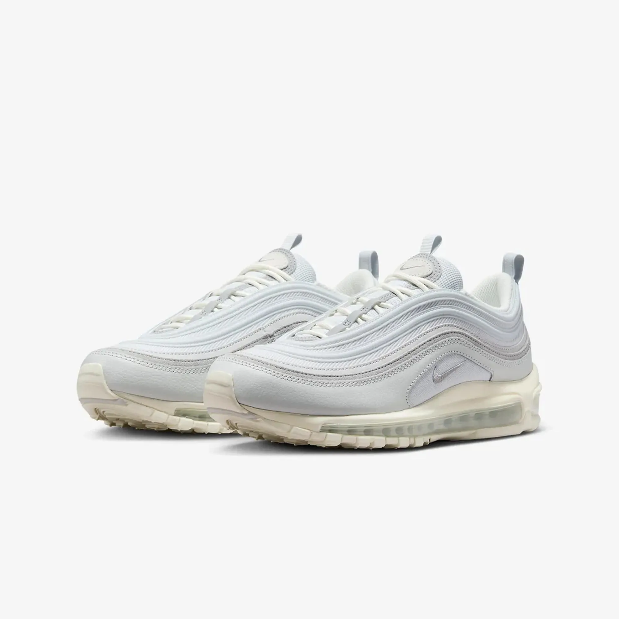 Nike AIR MAX 97 'PURE PLATINUM/WOLF GREY-WOLF GREY-SAIL' - Buy Online