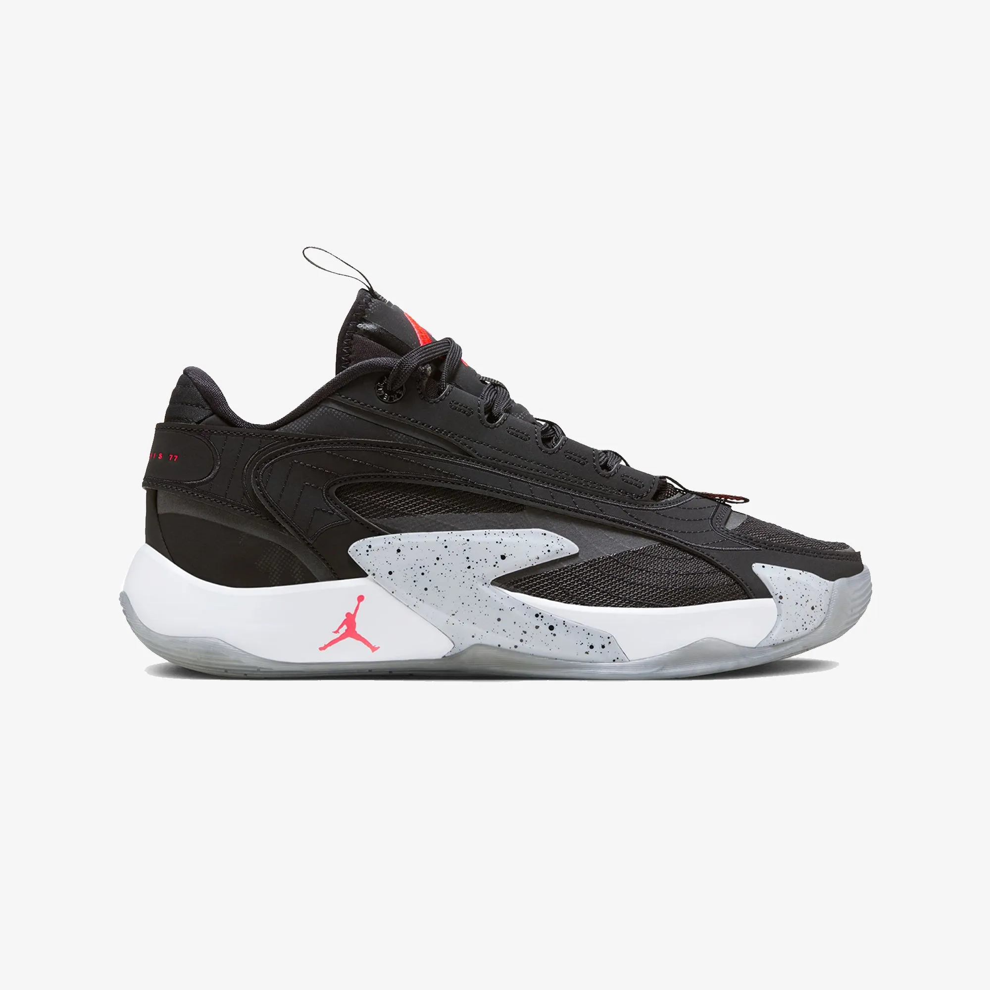 Nike Luka 2 Black/Bright Crimson Wolf Grey White Bred PF