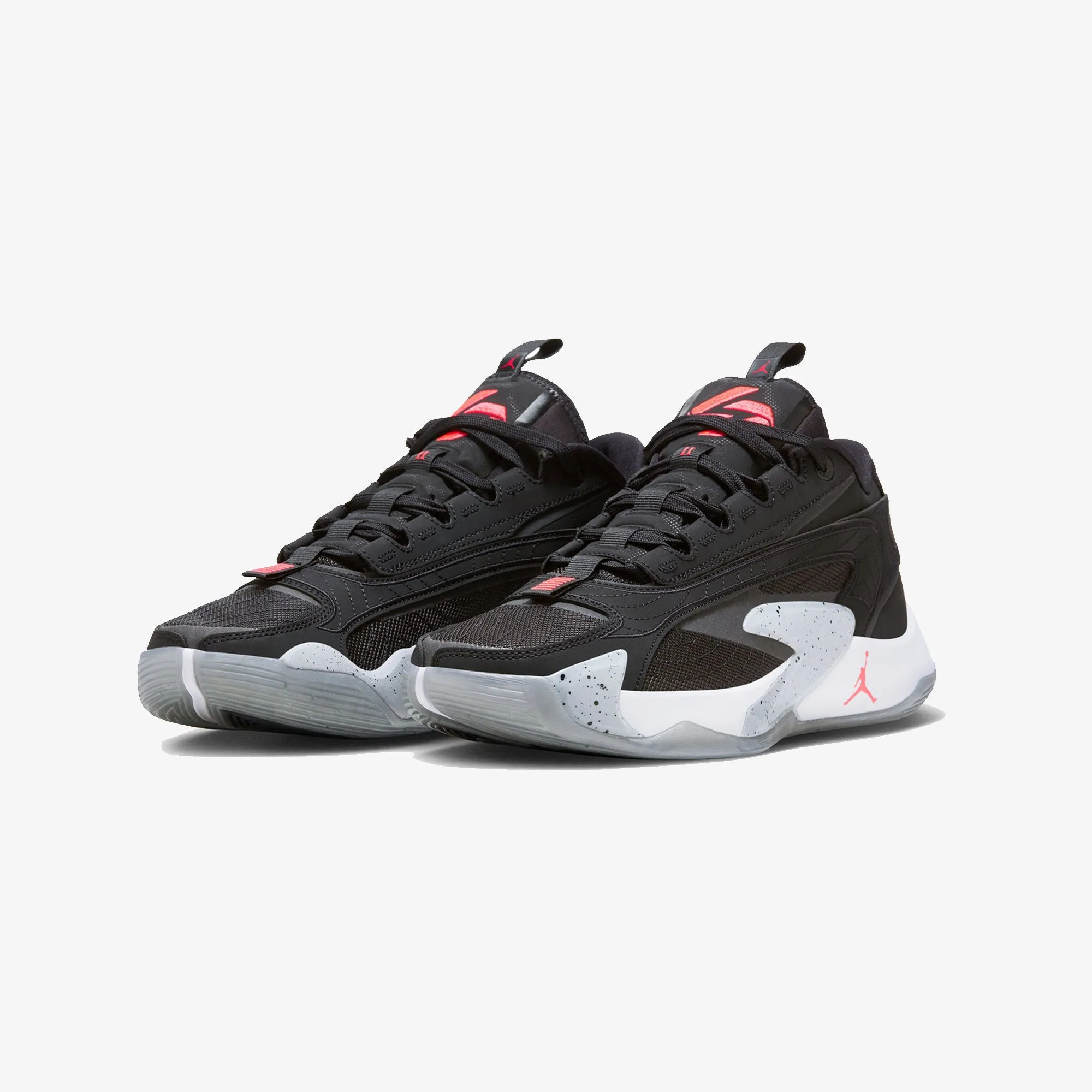 Nike Luka 2 Black/Bright Crimson Wolf Grey White Bred PF