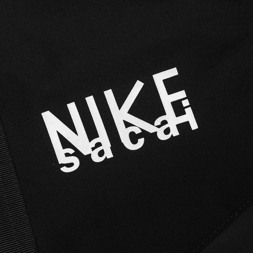 Nike Sacai Women's NRG Full Zip Hooded Jacket Black