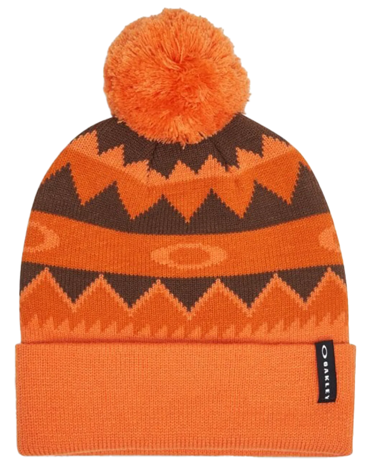 Oakley Nordic Beanie - Orange Norwegian Pattern