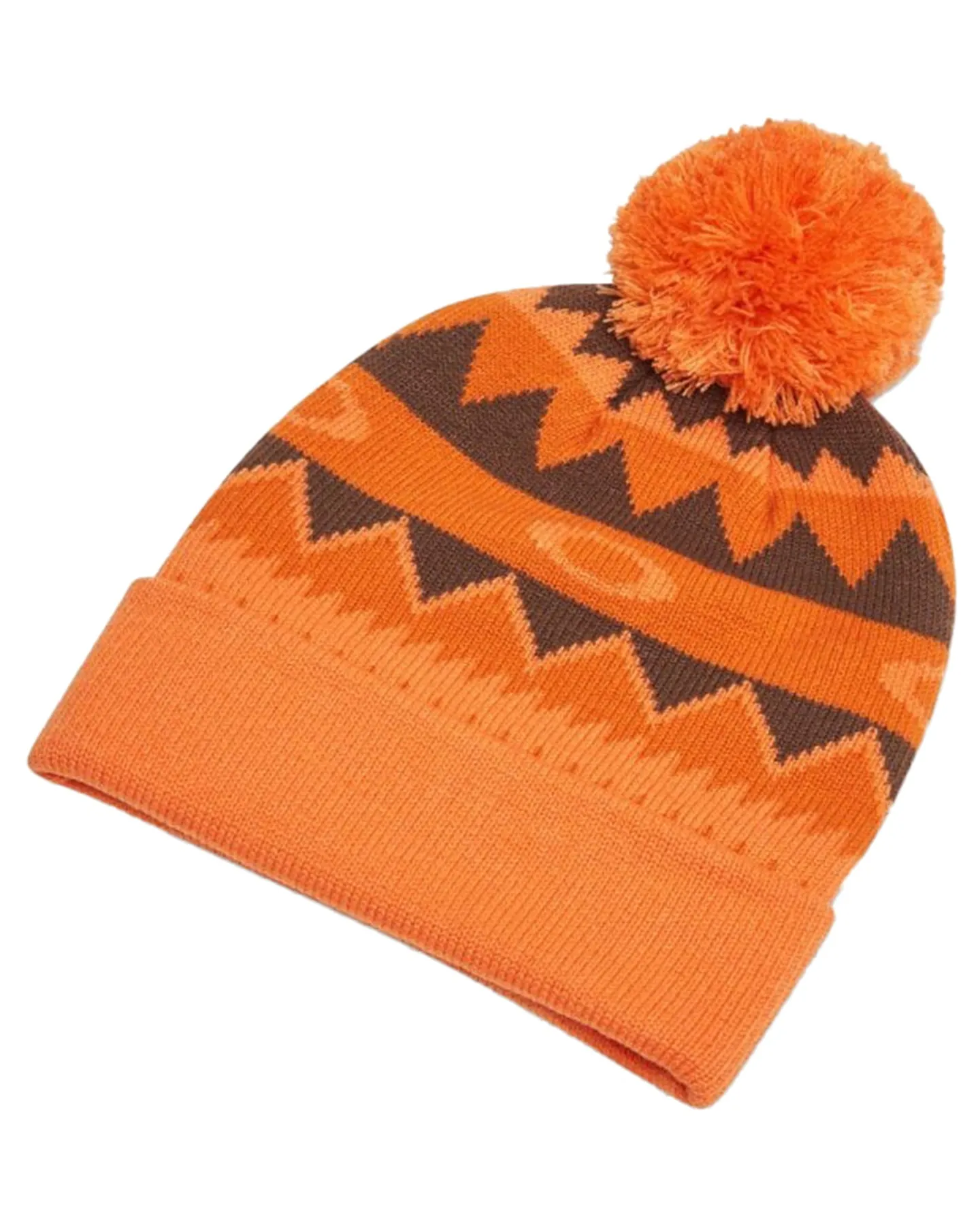 Oakley Nordic Beanie - Orange Norwegian Pattern