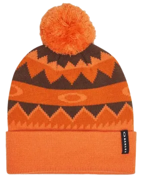 Oakley Nordic Beanie - Orange Norwegian Pattern