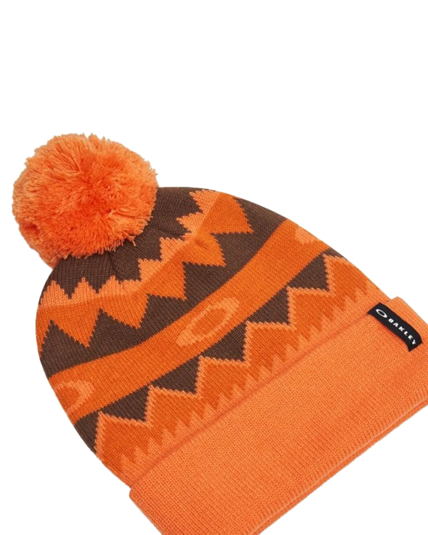 Oakley Nordic Beanie - Orange Norwegian Pattern