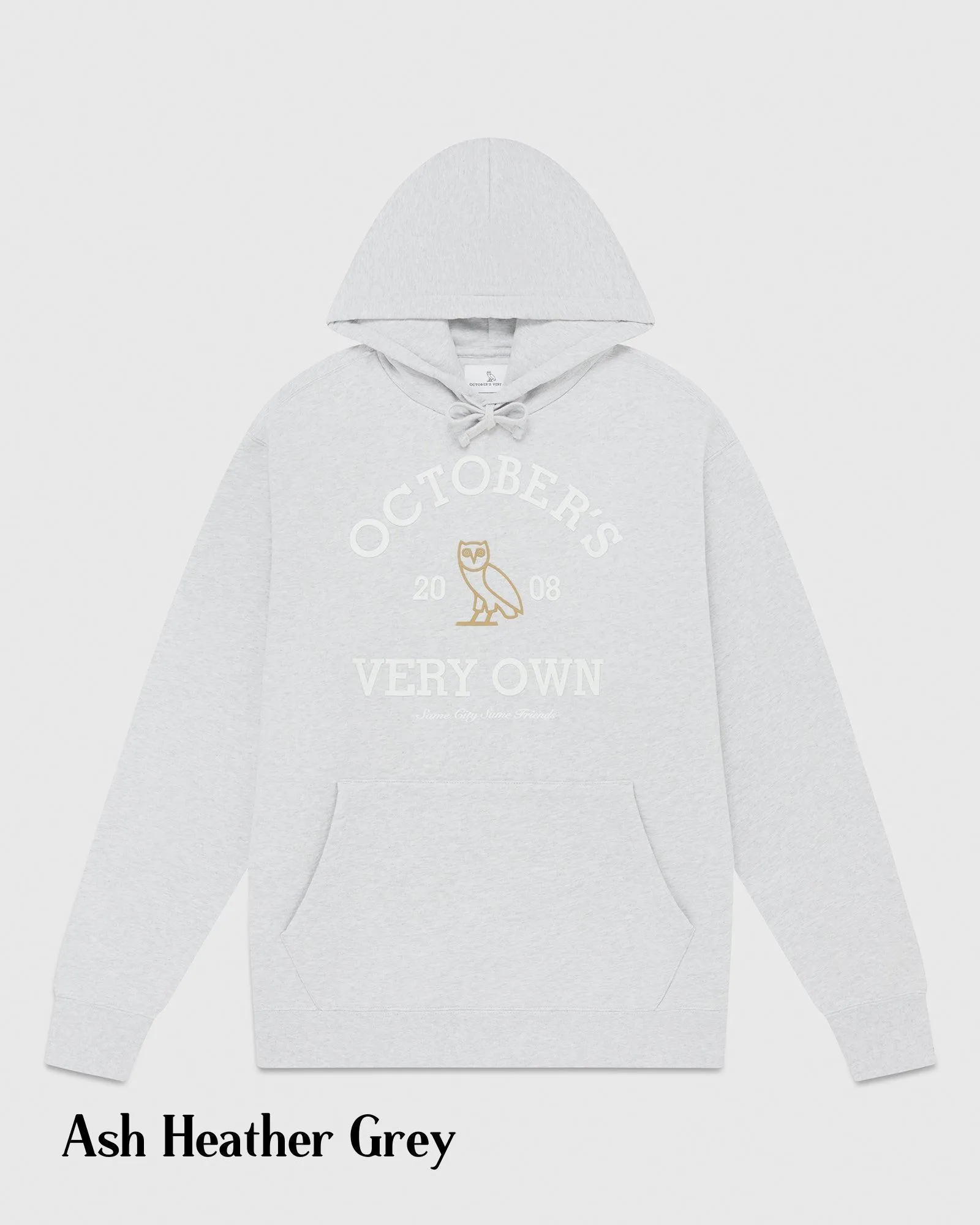 OCTOBER STREET STYLE LOGO HOODIES - LONG SLEEVES COTTON LOUNGEWEAR