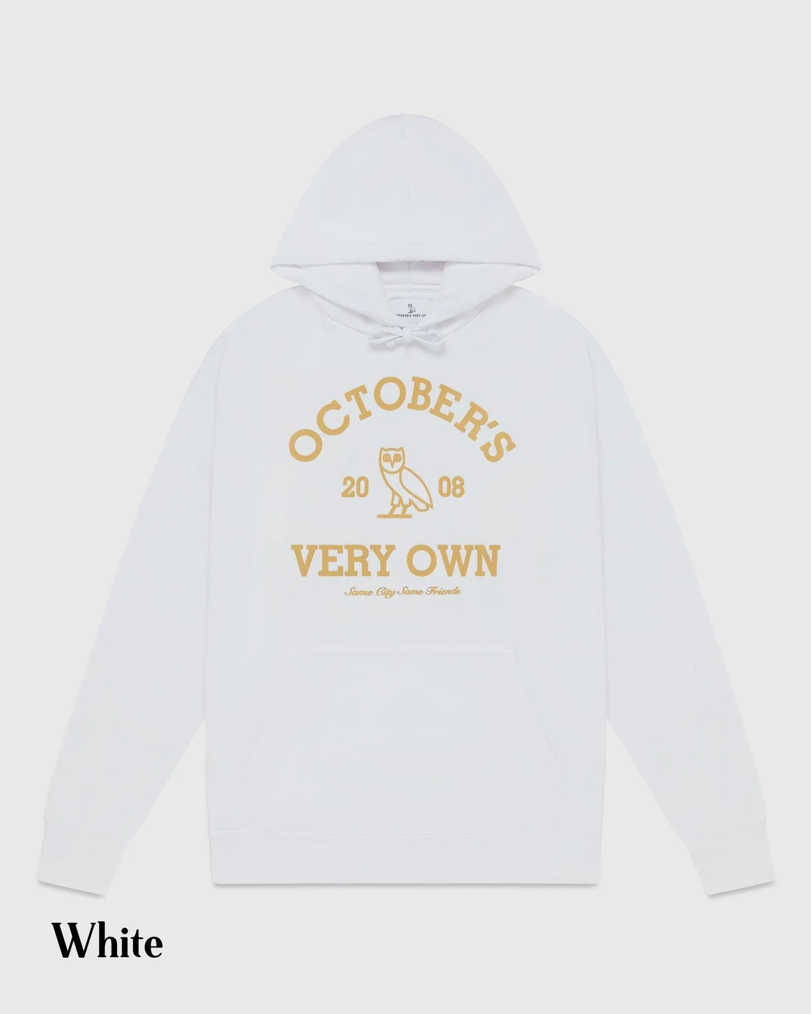 OCTOBER STREET STYLE LOGO HOODIES - LONG SLEEVES COTTON LOUNGEWEAR